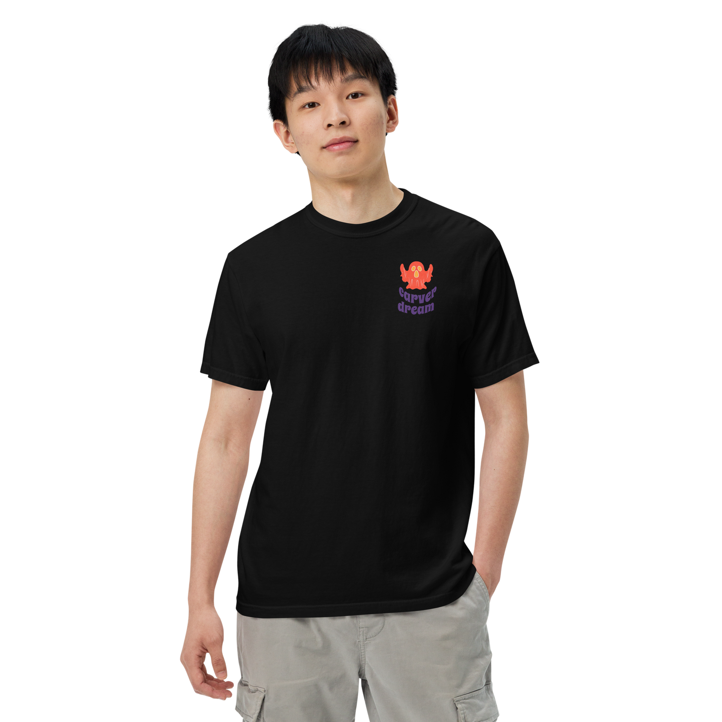 Camiseta gruesa teñida
