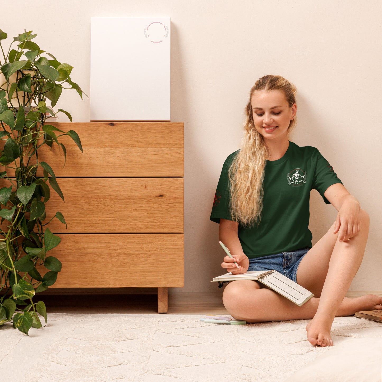 Camiseta mujer manga corta básica